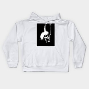 Smoking Skull Kids Hoodie